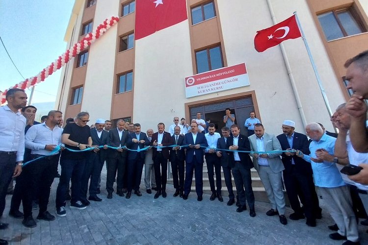 Hacı Ganime Güngör Kur'an Kursu açıldı -