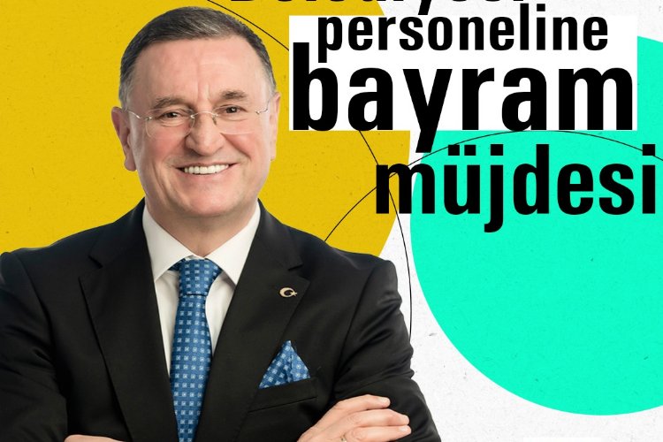 Hatay Büyükşehir'den personeline bayram müjdesi -
