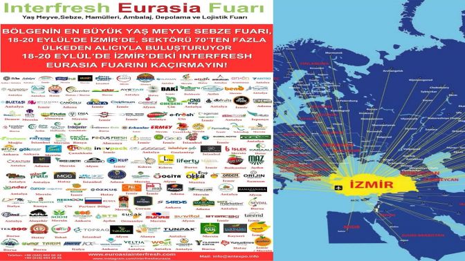 Interfresh Eurasia Izmir Fuarı için geri sayım başladı !