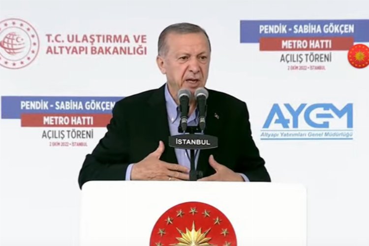 İstanbul'a yeni metro hattı açıldı... Cumhurbaşkanı Erdoğan'dan İBB ve CHP'ye ağır eleştiri -