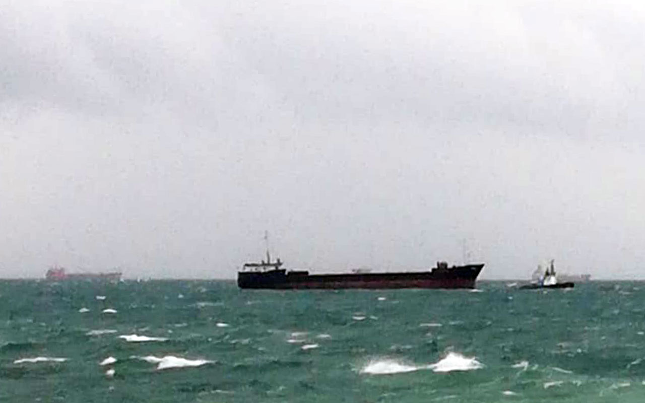 İstanbul Kartal açıklarında sürüklenen gemi kurtarıldı