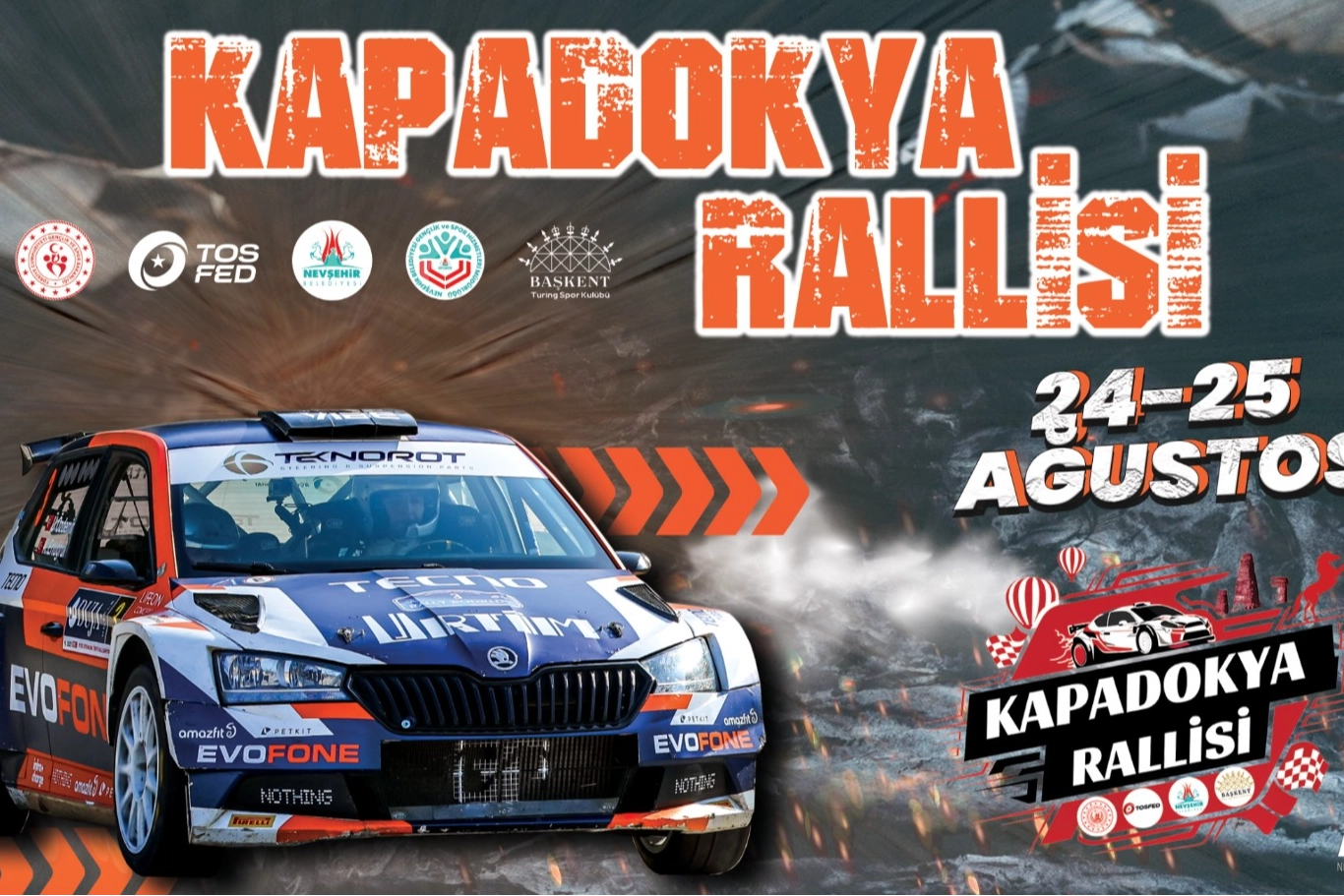 Kapadokya Rallisi için geri sayım başladı -