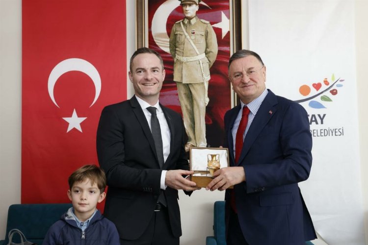Kardeş şehir Aalen'den Hatay'a ziyaret -