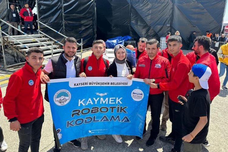 KAYMEK öğrencileri TEKNOFEST 2023 heyecanını yaşadı -