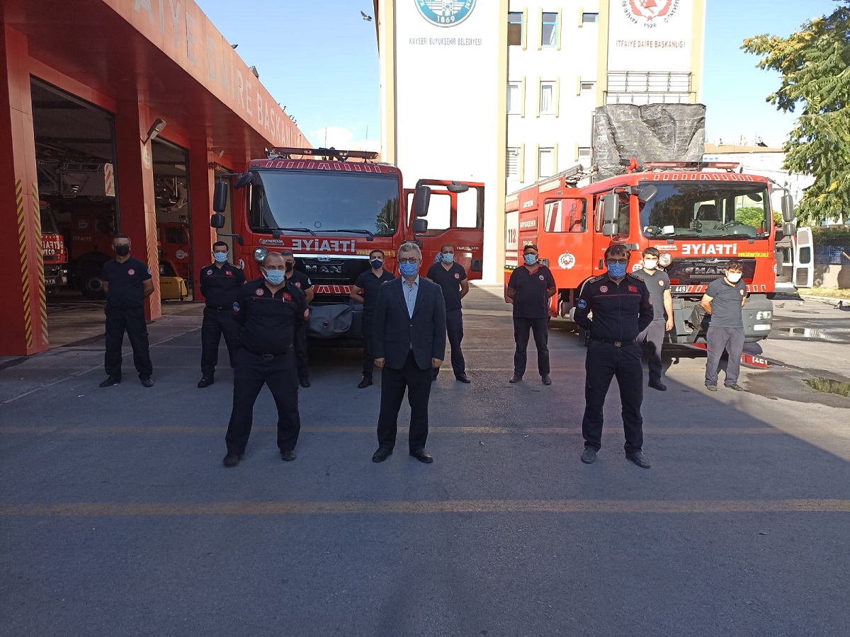Kayseri Büyükşehir’den Manavgat’a destek ekibi
