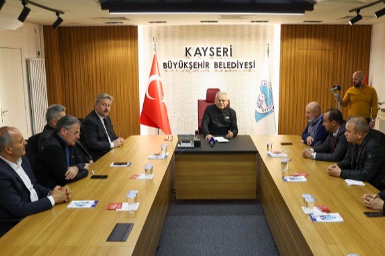 Kayseri ekipleri sahada -