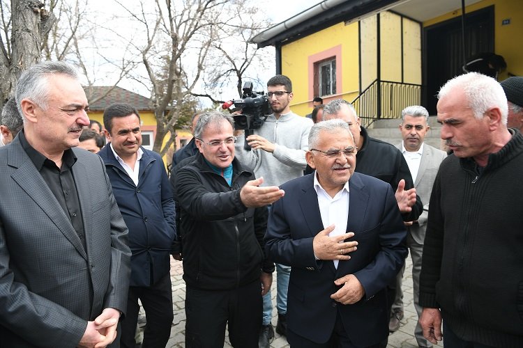 Kayseri Hacılar'a moral ziyareti -