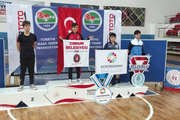 Kayseri Kocasinanlı sporculardan madalya yağmuru -