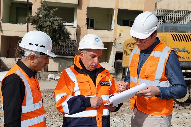 Kayseri Talas'ta kentsel dönüşüm mesaisi -