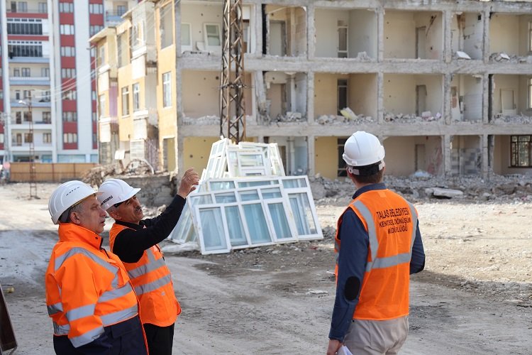 Kayseri Talas'ta kentsel dönüşüm seferberliği -