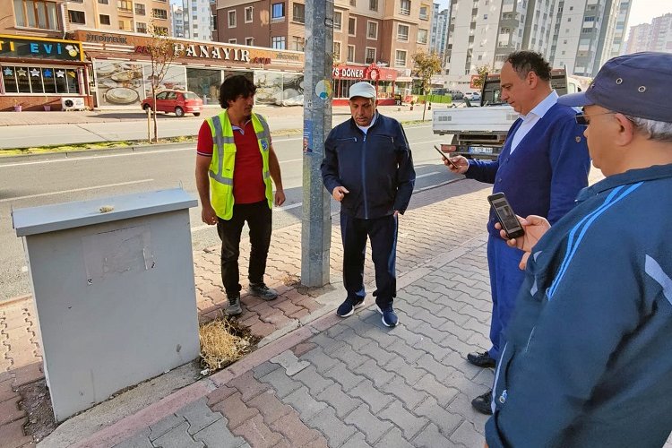Kayseri Talas'ta 'Olay Yeri' çalışıyor -