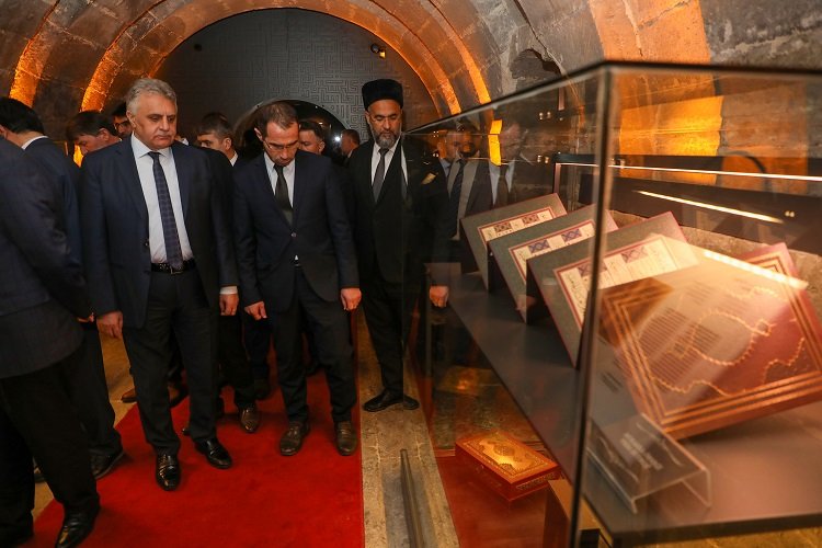 Kayseri Talas'taki sergiye müftülerden tam not -