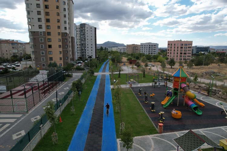 Kayseri Talas'tan yepyeni parkur -