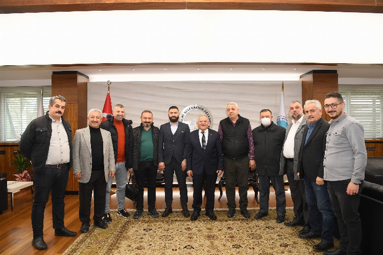 Kayseri Yeraltı Çarşısı esnafından 'Hizmet' teşekkürü -