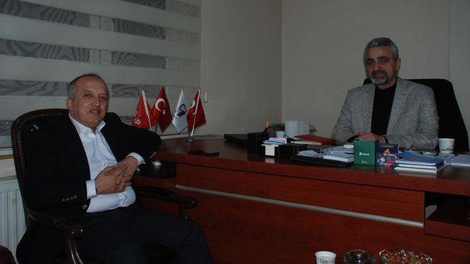Kesemenli, CHP Derince İlçe Başkanı Bilgin’i Ziyaret Etti