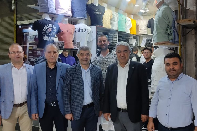 KMESOB Başkanı Kuybu’dan bayram öncesi esnaf ziyareti -