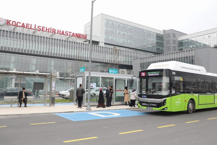 Kocaeli Büyükşehir'den Şehir Hastanesi'ne kolay ulaşım -