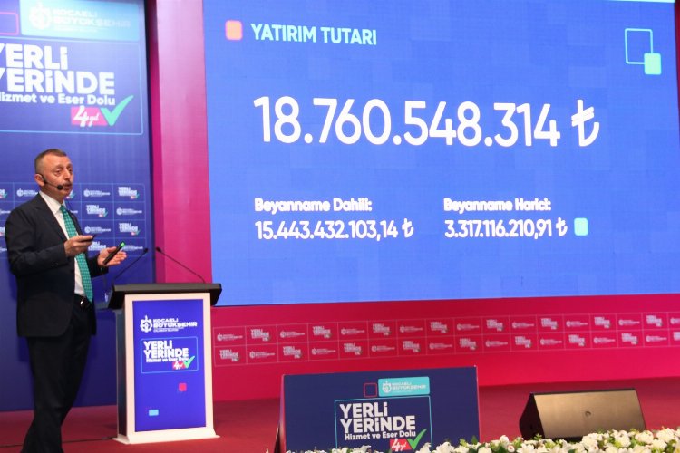 Kocaeli'de 4 yılda 18,7 milyar TL'lik eser -