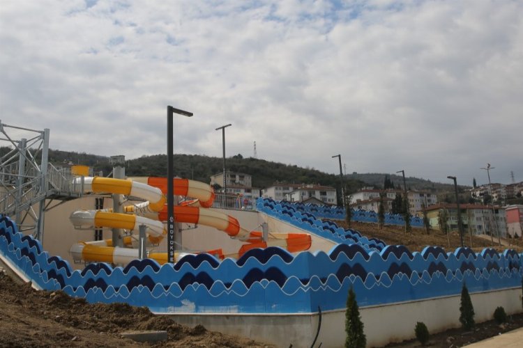 Kocaeli'de çift kaydıraklı 'aqua' yaza hazırlanıyor -