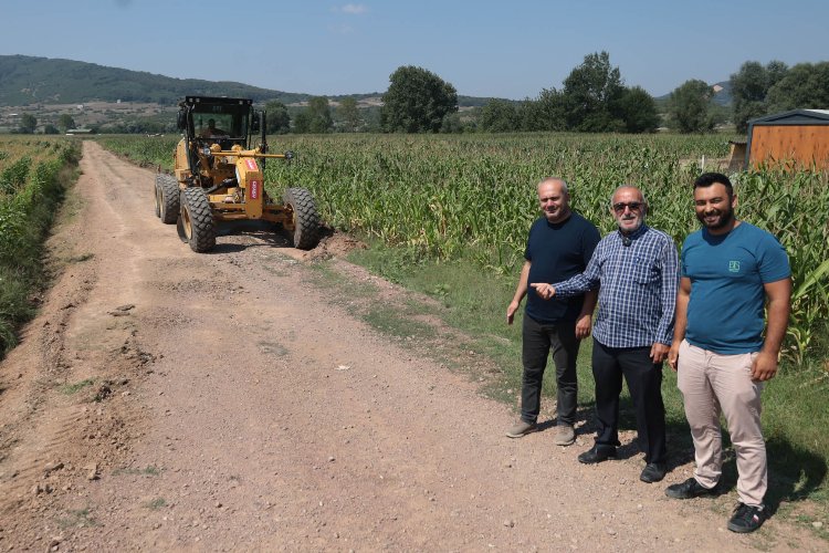 Kocaeli'de kırsalda arazilere ulaşmak daha kolay -