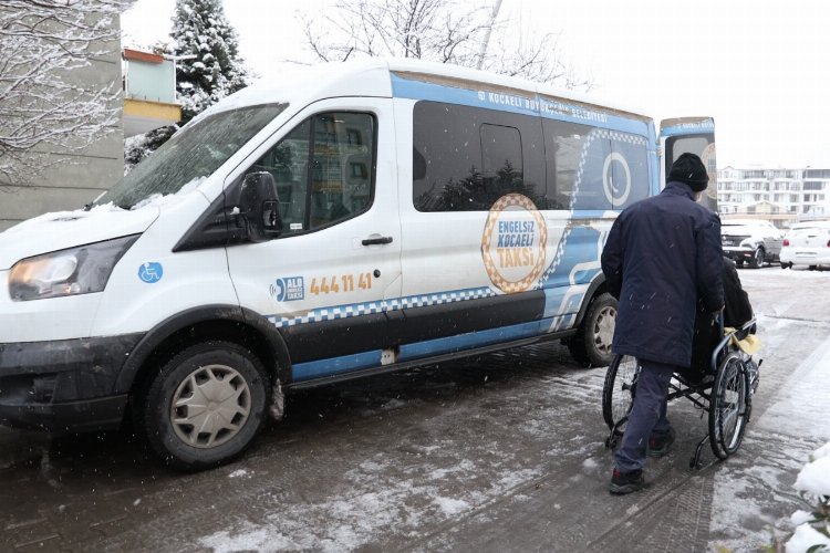 Kocaeli Engelsiz Taksi’ye engel yok -