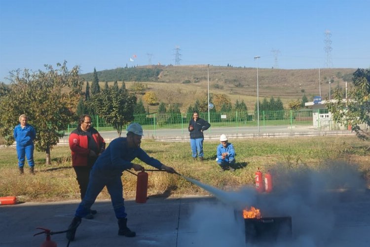 Kocaeli İtfaiyesi'nden İRAP kapsamında eğitim -