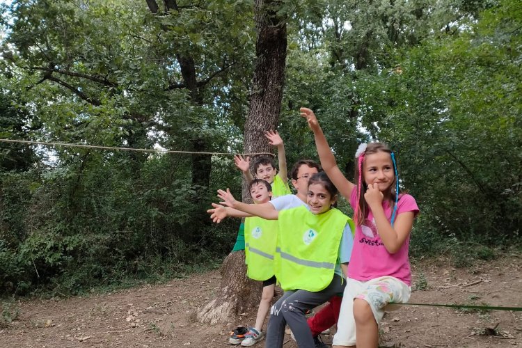 Kocaeli İzmit'te çocukları 'Doğa'yı keşfediyor -