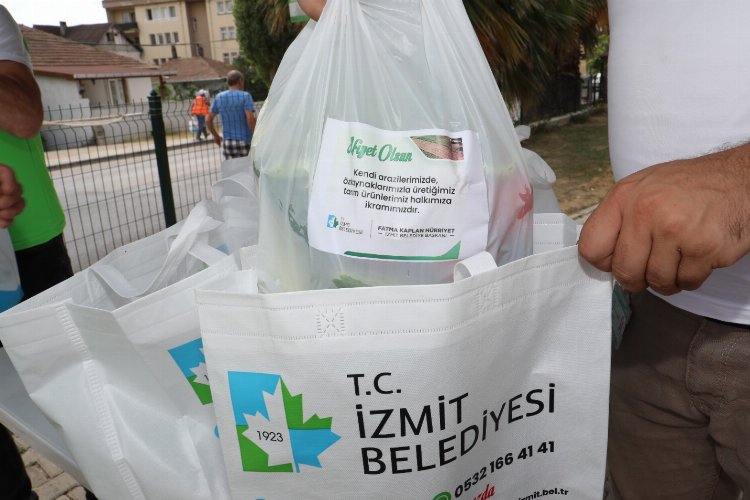 Kocaeli İzmit ürettiğini halkla paylaşıyor -