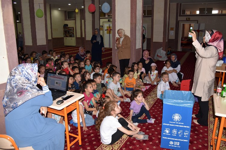 Konya Selçuklu'daki camilerde 'sıfır atık' eğitimi -