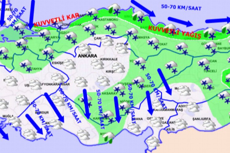 Kuvvetli kar, tipi, don, fırtına! Uyarı üstüne uyarı -