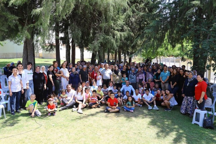 Mahalle kadınları yaz kampında -