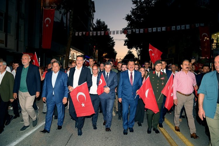 Malatya'da 15 Temmuz'a coşkulu tören -