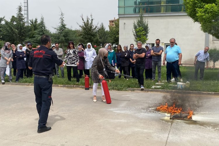 Malatya olası afetlere karşı eğitimleniyor -