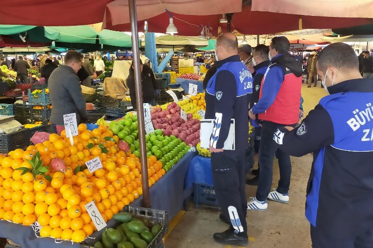 Manisa Büyükşehir'de 'hal ve pazar' denetimleri