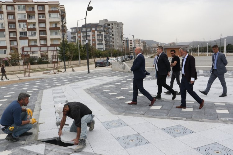 Manisa Büyükşehir, Karaçay rekreasyon alanında sona geldi -