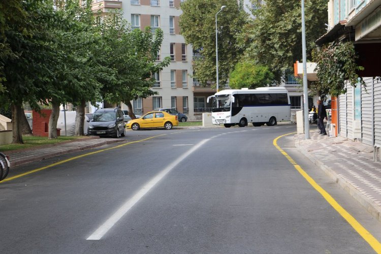 Manisa'da caddenin yeni görünümüne muhtarlardan tam puan -