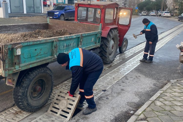 Manisa Salihli’de taşkın önlemleri sürüyor -