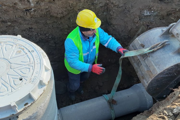 Manisa Soma’da esnafının altyapı ihtiyacına MASKİ çözümü -