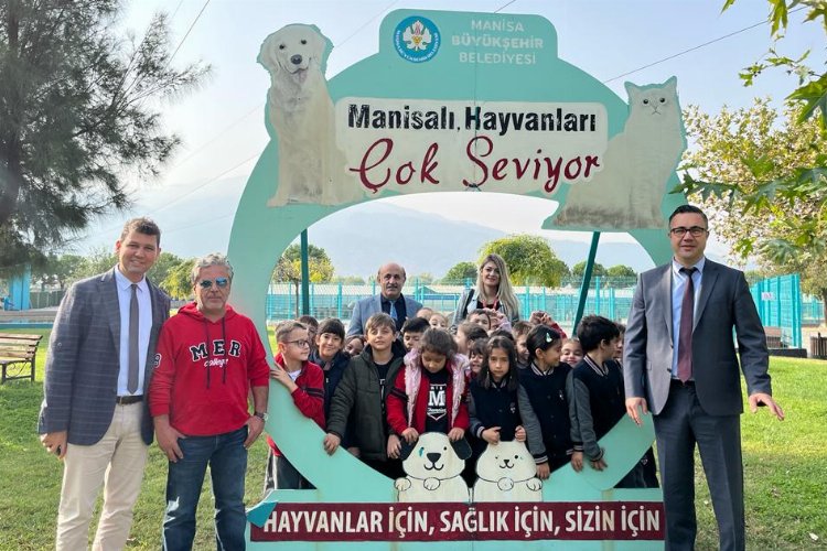 Manisalı miniklerden can dostlarına ziyaret -
