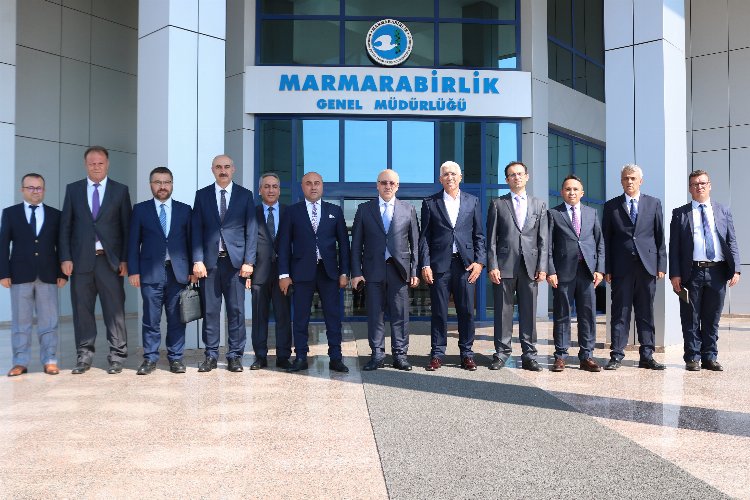 Marmarabirlik'e Ticaret Bakan Yardımcısı'ndan ziyaret -