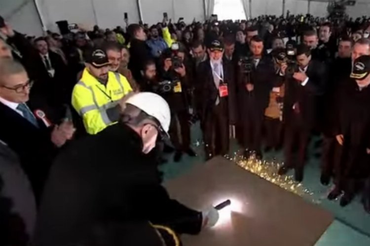 Mavi Vatan için tarihi gün... TCG Anadolu ordumuza teslim edildi -