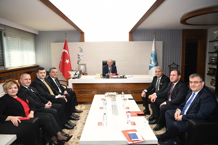 Memduh Büyükkılıç Cumhur İttifakı'nı ağırladı -