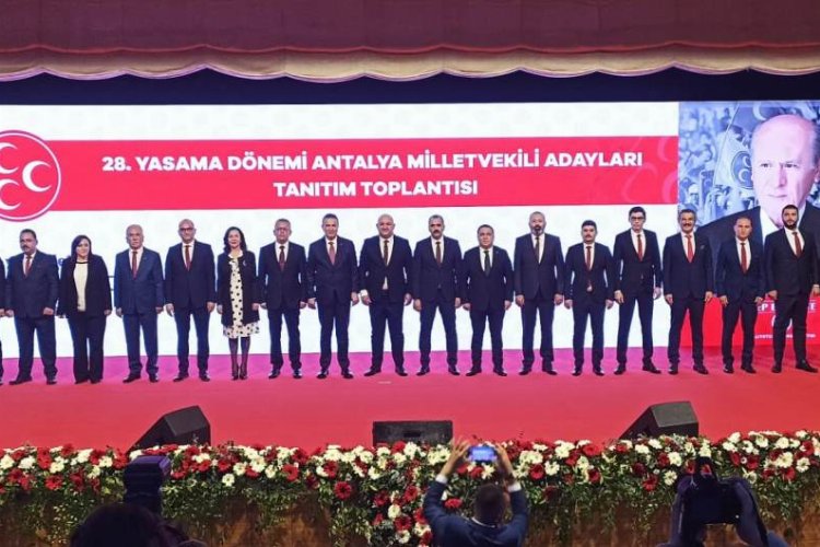 MHP Antalya milletvekili adayları tanıtıldı -