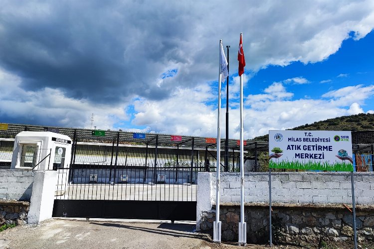 Milas'ta 'atık getirme merkezi' faaliyette -