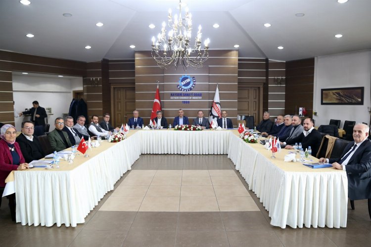 Mimarsinan OSB'den heyet toplantısı -