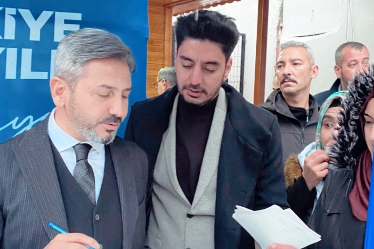 MSK Başkanı Aydın’dan parti teşkilatına Adıyaman'da destek ziyareti -