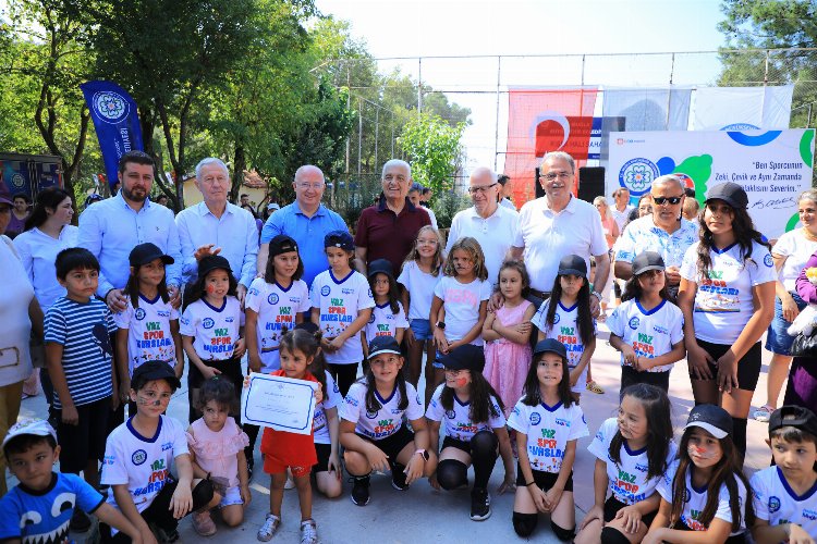 Muğla Büyükşehir'in yaz spor kursları sona erdi -