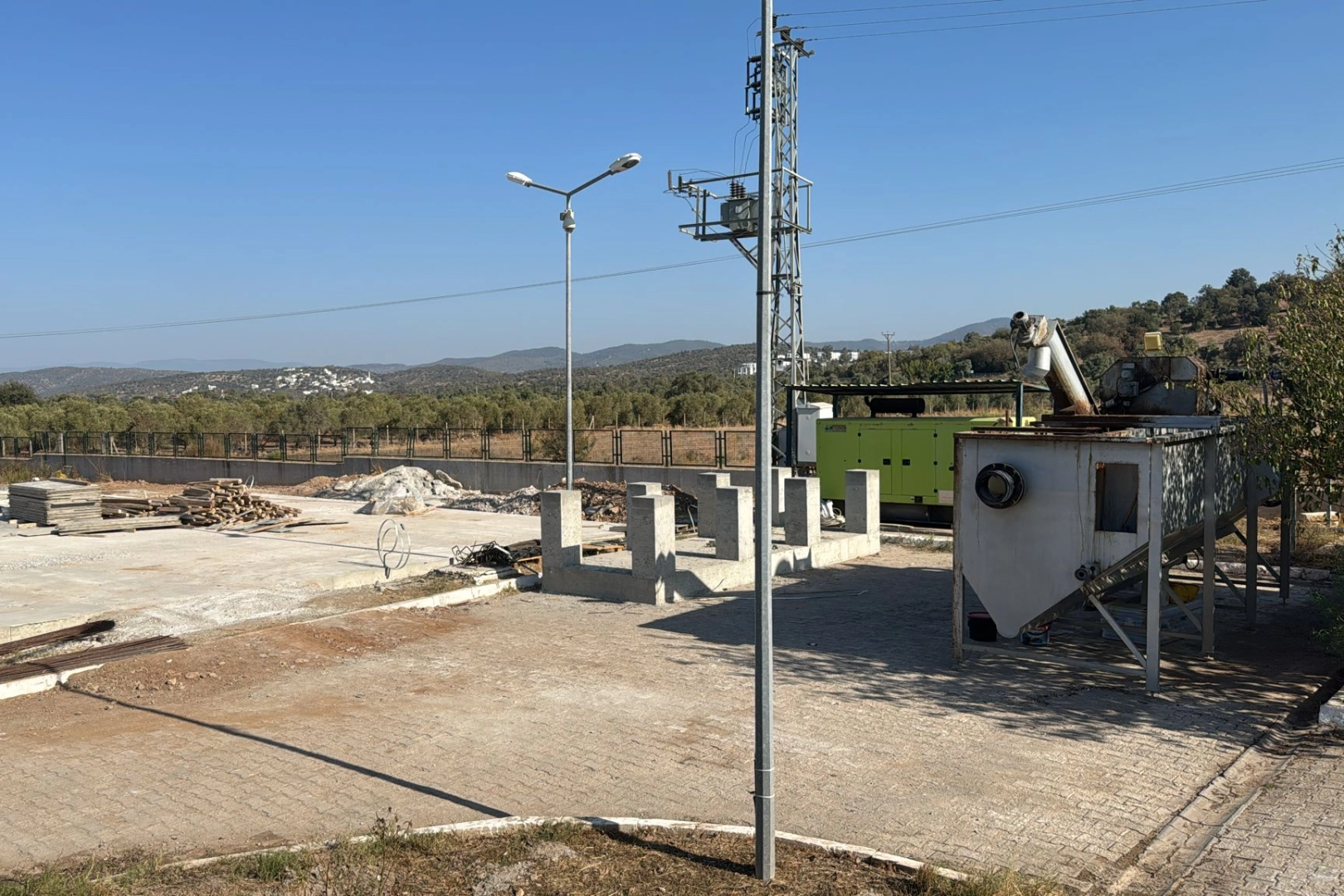 Muğla'da, Mumcular Atıksu Arıtma Tesisinin yüzde 25’ini tamamladı -