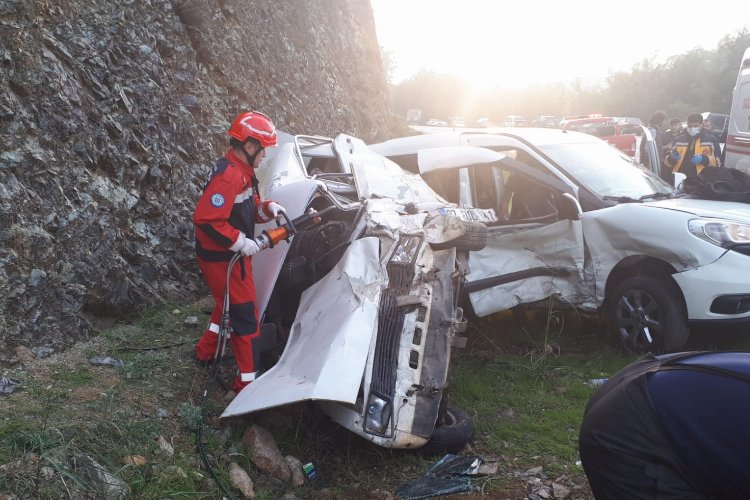 Muğla itfaiyesi zamanla yarışıyor -