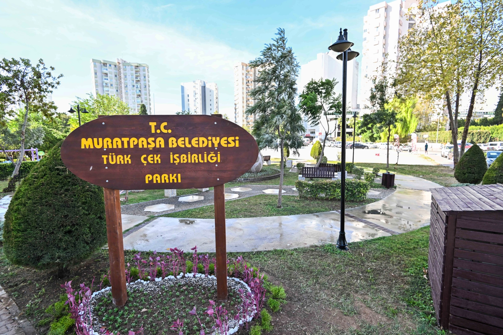 Muratpaşa'da Çek-Türk İşbirliği Parkı açılıyor -